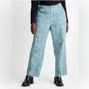 Target Future Collective printed jean- Gabriella Karefa-Johnson collab